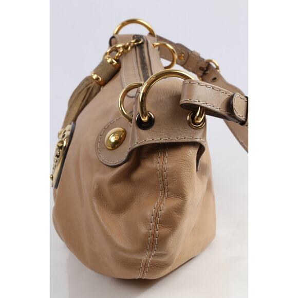 GUCCI Babouska Hysteria Beige Leather Hobo Bag - Picture 9 of 16